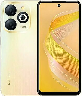 Infinix Smart 8 Plus (4G 4GB 64GB Shiny Gold) With Official Warranty