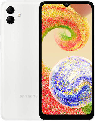 Samsung Galaxy A04 (4G 3GB 32GB White) - With Official Warranty