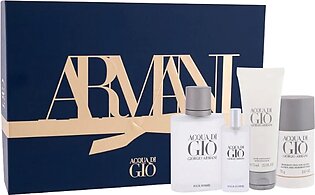 Giorgio Armani Acqua Di Gio Pour Homme Edt 4 Piece Gift Set