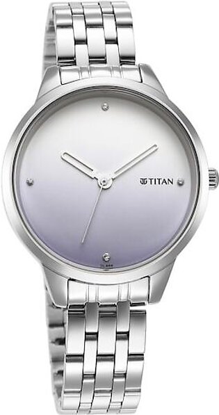 Titan Pastel Dreams Blue Dial Metal Strap Watch 2664SM01