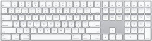 Apple Magic Wireless Keyboard With Numeric Keypad (MQ052LL/A)