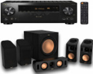 Klipsch Reference Cinema 5.1.4 Dolby Atmos Speaker System & Pioneer VSX-LX305 9.2 Channel Receiver Bundle