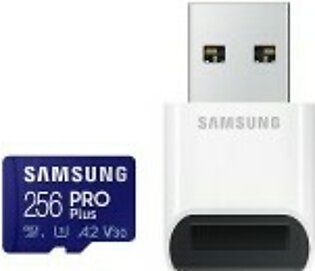 Samsung Micro SD Pro Plus Memory Card With Reader 160MB/S (MD256KB/AM) 256GB