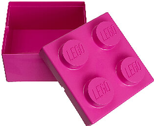LEGO® 2x2 LEGO Box Pink