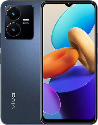 Vivo Y22 (4G 4GB 64GB Blue) With Official Warranty
