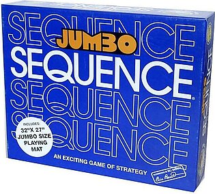 Sequence Jumbo Edition Strategy Board Game