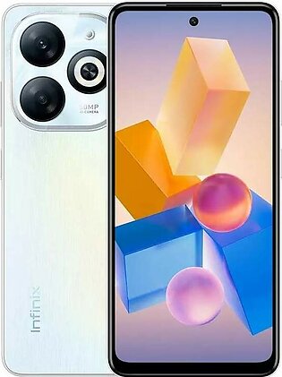 Infinix Smart 8 Pro (4G 4GB 128GB Galaxy White) With Official Warranty