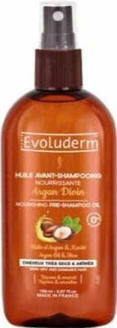Evoluderm Nourishing Pre Shampoo Oil Argan Divin - 150ml