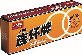 High Quality Double Circle Table Tennis Ping Pong Ball - Pack of 10 Balls TR18032023