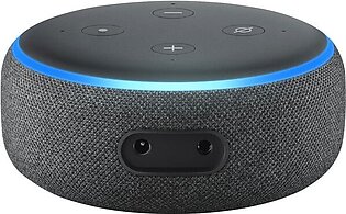Amazon Echo Dot (3rd Generation) Smart Speaker with Alexa – Charcoal