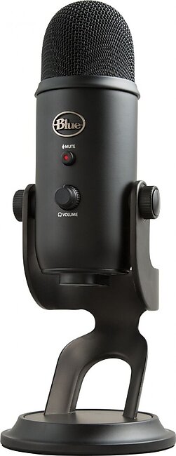 Blue Yeti USB Microphone With Logitech C922 Pro HD Webcam (988-000432) Black