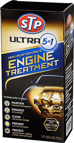 STP Ultra High Performance Engine Treatment 5 in 1 16oz/473ml