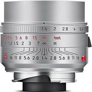 Leica Summilux-M 35mm f/1.4 ASPH Lens Silver