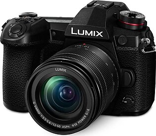 Panasonic Lumix G9 Camera With 12-60mm f/3.5-5.6 ASPH Lens Black