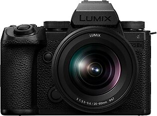 Panasonic Lumix S5 II X Black with Lumix S 20-60mm Lens Kit