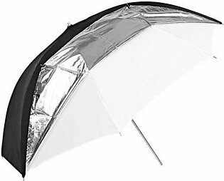 Godox UB-006 Dual Duty Umbrella Black Silver White 84cm