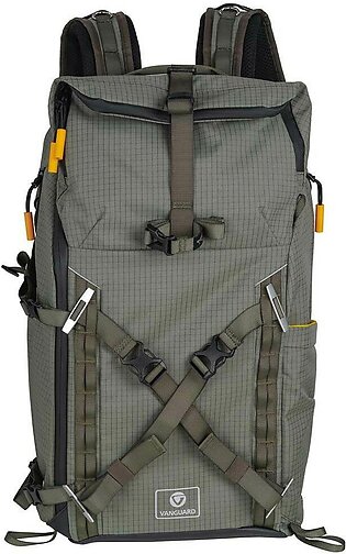 Vanguard VEO Active 53 Trekking Backpack for Pro DSLR With Grip Green