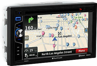 Planet Audio 6.2" Touchscreen Bluetooth Double-Din Radio DVD Player & Navigation