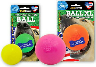 RuffDawg Rubber Ball Retrieving Dog Toy