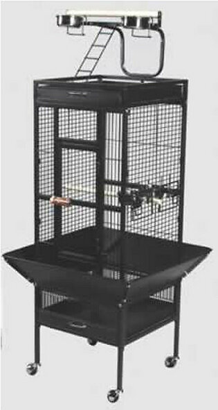 Prevue Pewter Select Cage, 18x18x57 Inch