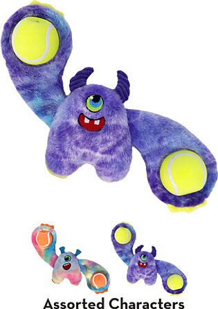 KONG Woozles Monster Assorted Plush Dog Toy