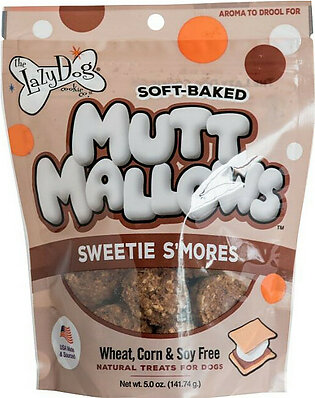The Lazy Dog Cookie Co. Soft Baked Mutt Mallows Sweetie S'mores 5oz