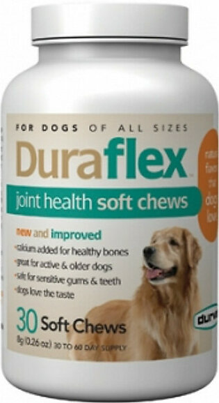 DuraFlex Joint Soft Dog Chew, 30 Count
