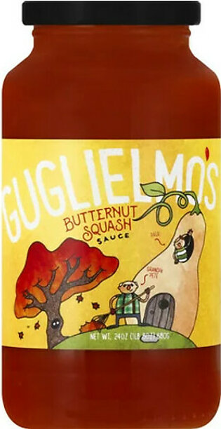 Guglielmo Butternut Squash Sauce, 24oz. Jar