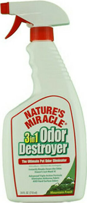 Natures Miracle Odor Destroyer Spray Mint 24oz