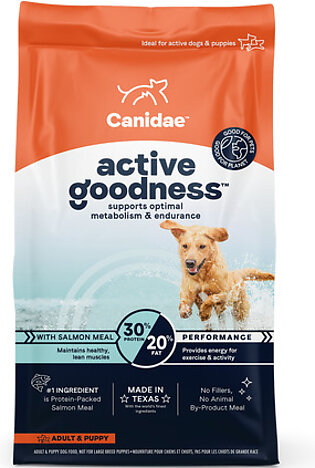 Canidae Active Goodness Salmon Meal Dry Dog Food, 30lbs