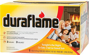 Duraflame Flame Log, 6-4 Lb Firelogs
