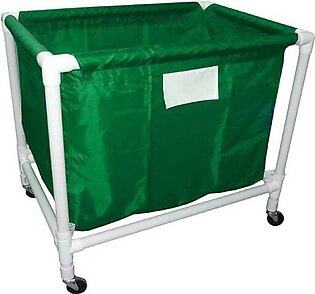 Green PVC Laundry and Equipment Cart