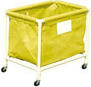 Yellow PVC Laundry and Equipment Cart
