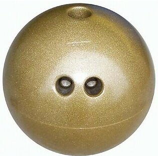 4 lb. Gold Plastic Bowling Ball
