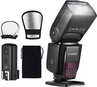 AD560 IV 2.4G Wireless Universal On-Camera Slave Speedlite Flash Light GN50 con Flash Trigger Reflector Difusor para cámaras DSLR