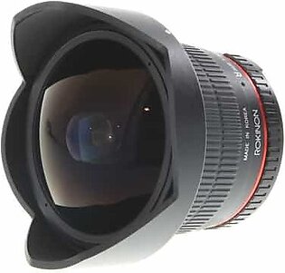 Rokinon 8mm f/3.5 IF CS II UMC Fisheye Aspherical Manual Focus (Auto-Exposure Contacts) Lens for Nikon F-Mount