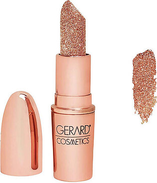 Gerard Cosmetics Glitter Lipstick HOLLYWOOD BLVD Sparkling glitter, fully opaque lip color with sparkling metallic finish CRUELTY FREE & USA MADE