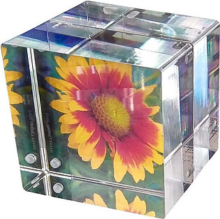 Canetti Original Magnet Frame Cube Acrylic Lucite Frame 3" x 3" x 3"