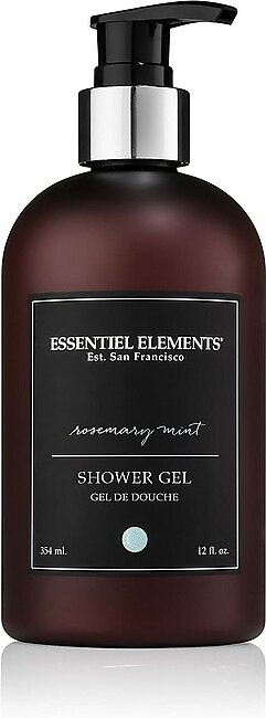 Gilchrist&Soames Essentiel Elements Rosemary Mint Shower Gel, 12oz
