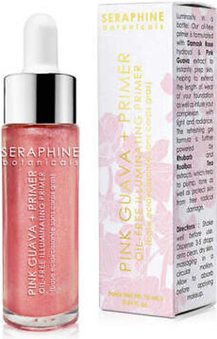 Seraphine Botanicals Pink Guava + Primer - Oil-Free Illuminating Primer 15ml
