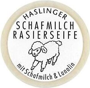 HASLINGER Sheep Milk Shaving Soap, 60 grams