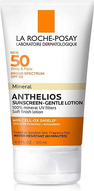 La Roche-Posay Anthelios SPF 50 Gentle Lotion Mineral Sunscreen