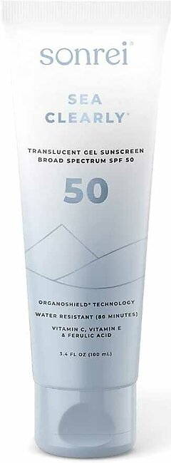 Sonrei Sea Clearly SPF 50 Clear Sunscreen Gel