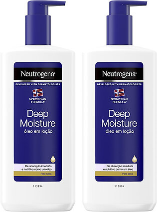 Neutrogena Pack Promotional: Neutrogena Deep Moisture Oil-in-Lotion 2x400ml
