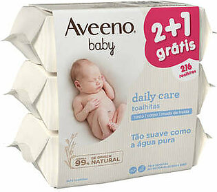 Aveeno Promo Pack: Aveeno Baby Wipes 3x72
