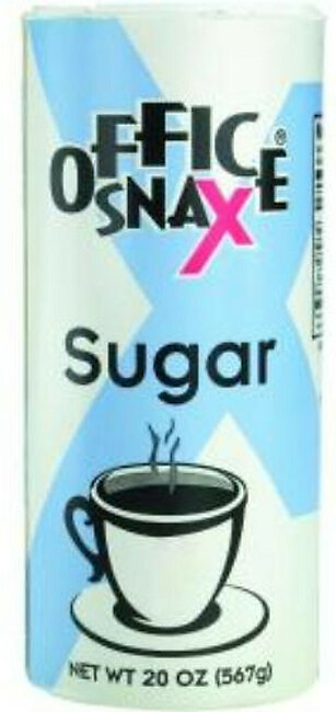 Office Snax Sugar - Canister - 1.25 Lb - Granulated Sugar - 1/carton (00019ct)