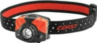 Coast 20618 Products Fl75r Rechargeable Headlamp Red Body In Gift Box