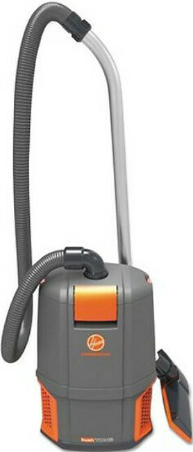 DirtDevil CH34006 Hushtone Backpack Vacuum Cleaner, 11.7 Lb., Gray/orange