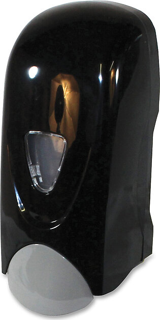 Genuine Joe 1000 Ml Foam Soap Dispenser - Manual - 33.8 Fl Oz [1000 Ml] - Black, Gray (85138ct)