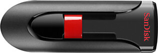 SanDisk Cruzer Glide 64 GB USB 2.0 Flash Drive - Red - External SDCZ60064GB35